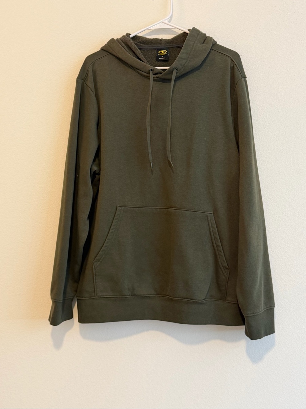 Athletic Works Olive Green Pullover Hoodie